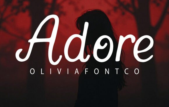 Adore Font: A Romantic Script That Elevates Real Small Business Branding