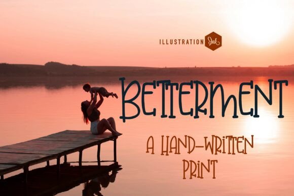 Betterment Font: A Handwritten Touch for Heartfelt Makers
