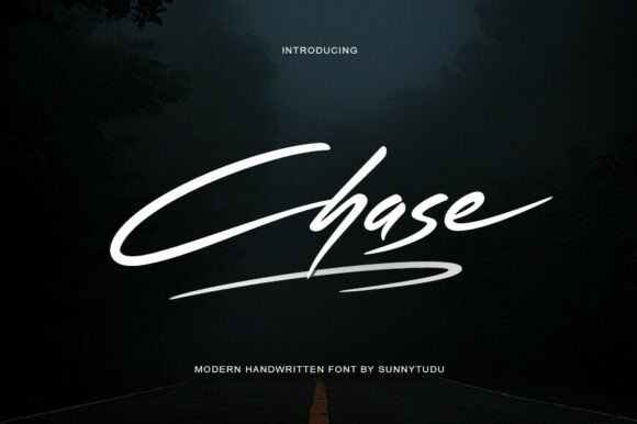 Chase: An Elegant Handwritten Font for Editorial Design
