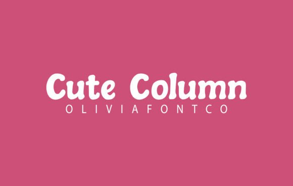 Cute Column: A Handwritten Font That Makes Your Campaign Feel Human