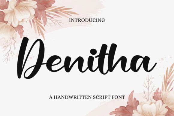 Denitha: A Timeless Handwritten Font for Editorial Design