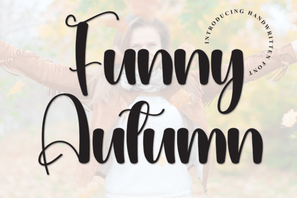 Funny Autumn: A Handwritten Font That Feels Like Home