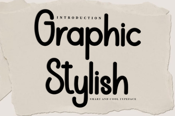 Graphic Stylish: A Display Font That Cuts Through the Feed