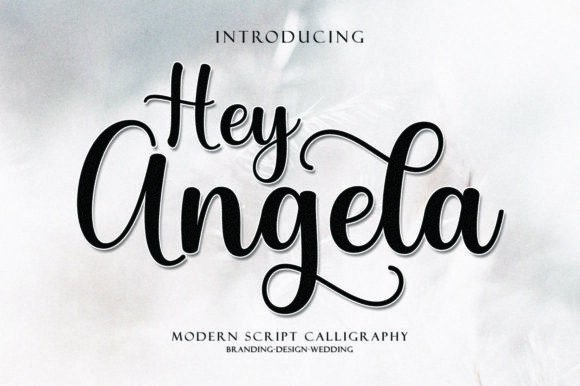 Hey Angela: A Romantic Script Font for Scroll-Stopping Campaigns