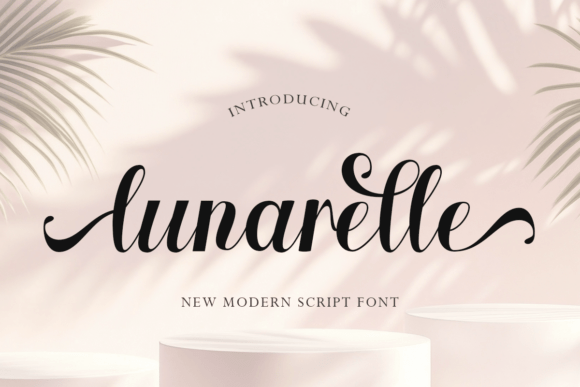 Lunarelle: A Modern Script Font for Elegant Digital Branding