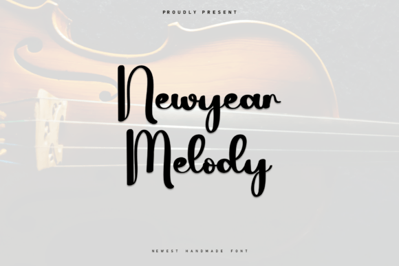 Newyear Melody: A Handwritten Font That Feels Like Your Brand’s True Voice