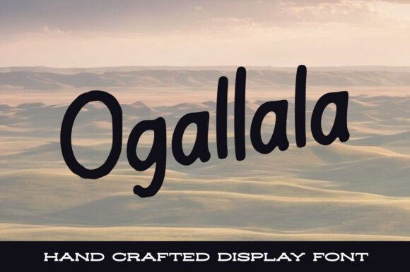 Ogallala: A Handwritten Typeface That Feels Like a Warm Welcome Online