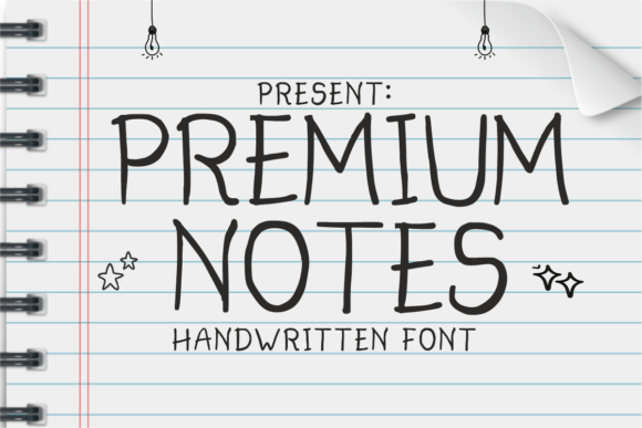Premium Notes: A Handwritten Font That Makes Your Brand Feel Human