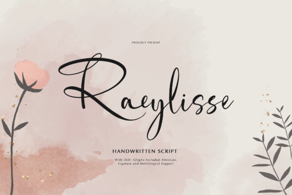 Raeylisse: The Script Font That Makes Your Campaign Feel Intentional