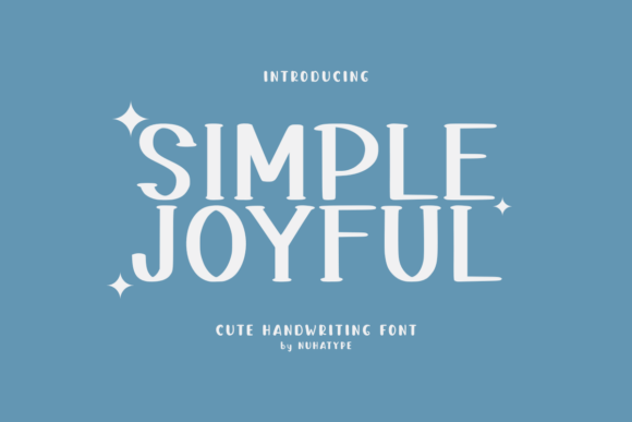 Simple Joyful: A Handwritten Font That Makes Your Brand Feel Human