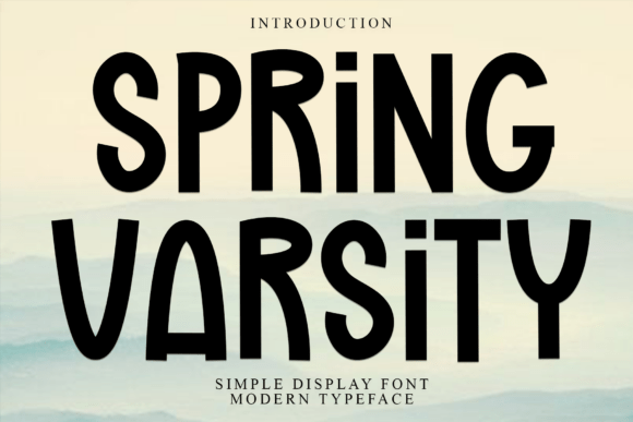 Spring Varsity: A Handwritten Font That Makes Your Campaign Feel Human