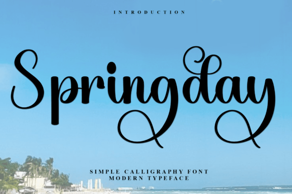 Springday: A Warm, Fresh Script Font for Handmade Creators