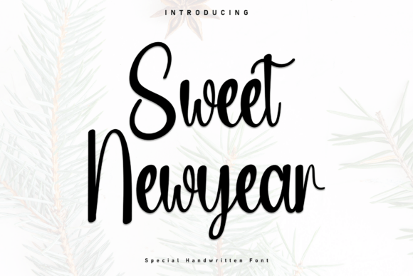 Sweet Newyear: A Handwritten Font That Feels Like a Warm Welcome