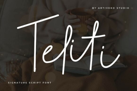 Teliti: A Modern Handwritten Font for Warm, Polished Web Brands